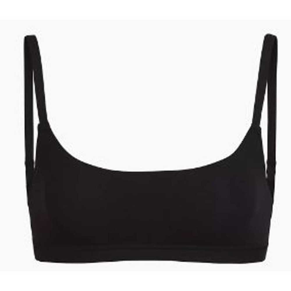 SKIMS Fits Everybody Scoop Neck Bralette Size Small - Onyx